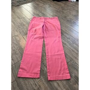 Vineyard Vines Men's Pink Cotton Twill Slim Fit Club Straight Pants Size 38X34